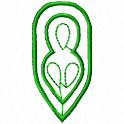 Flowers And Tree Embroidery Design 4 Flowers And Tree Embroidery Design 4
